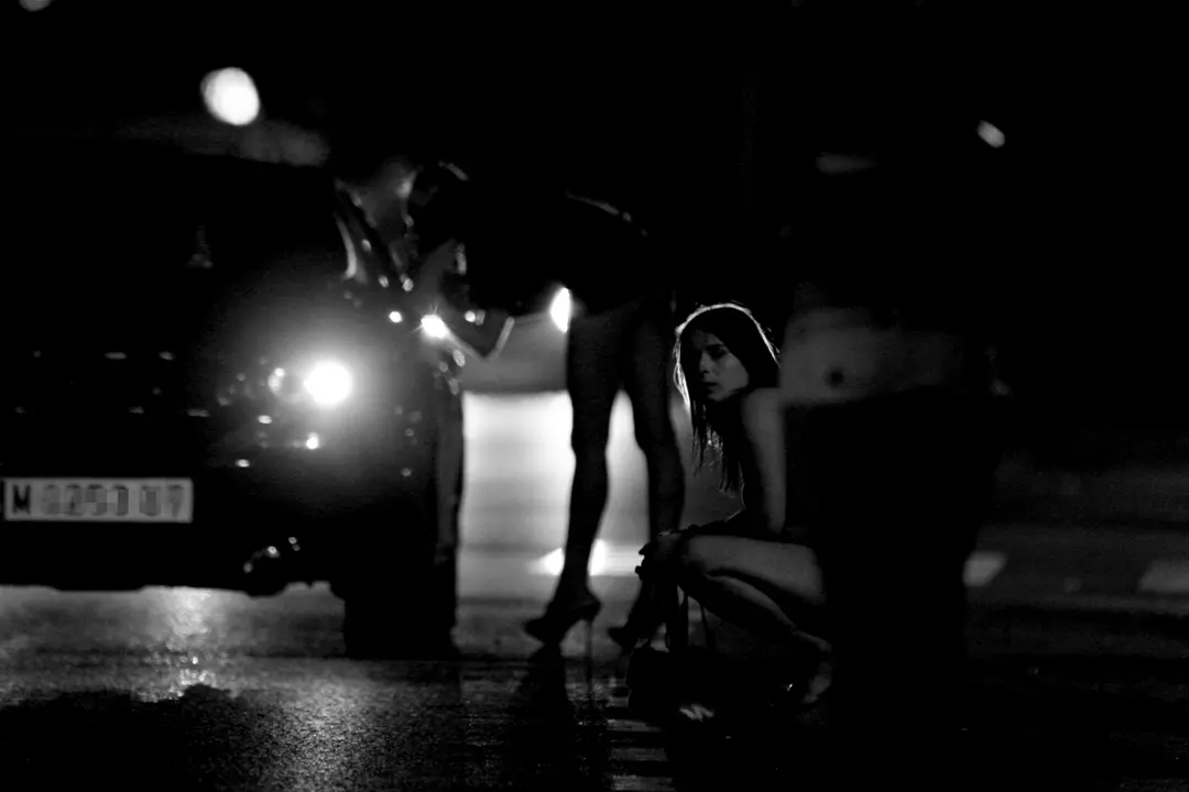 Madrid 04, 08, 2000. Prostituci&oacute;n en la Casa de Campo.Foto: Crist&oacute;bal Manuel