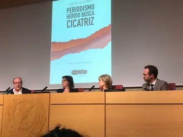 Jes&uacute;s Mara&ntilde;a, Paloma Abej&oacute;n, Mar&iacute;a Rey y Javier Mayoral | Foto: Victoria Lupi&aacute;&ntilde;ez