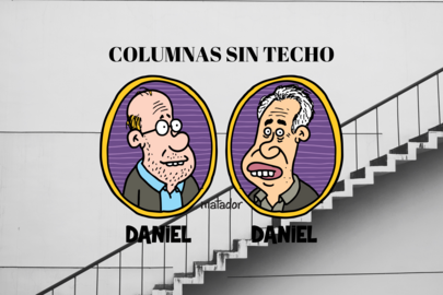 Fotomontaje de la cabecera del proyecto period&iacute;stico de Daniel Samper y Daniel Coronell, &acute;Columnas sin techo&acute; | EsTransversal