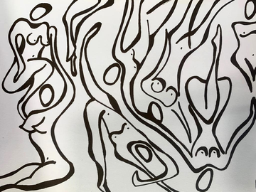 Ilustraci&oacute;n de Celia Amayuelas. Mujeres. Revista Transversal