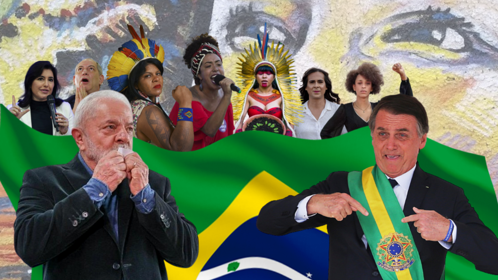Fotomontaje | Elecciones en Brasil 2022