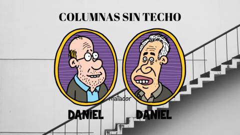 Fotomontaje de la cabecera del proyecto period&iacute;stico de Daniel Samper y Daniel Coronell, &acute;Columnas sin techo&acute; | EsTransversal