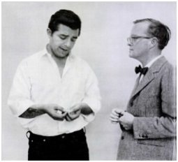 Perry Smith y Truman Capote, fotografiados por Richard Avedon.
