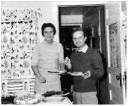 Harper Lee y Truman Capote en Holcomb, Kansas. Associated Press.