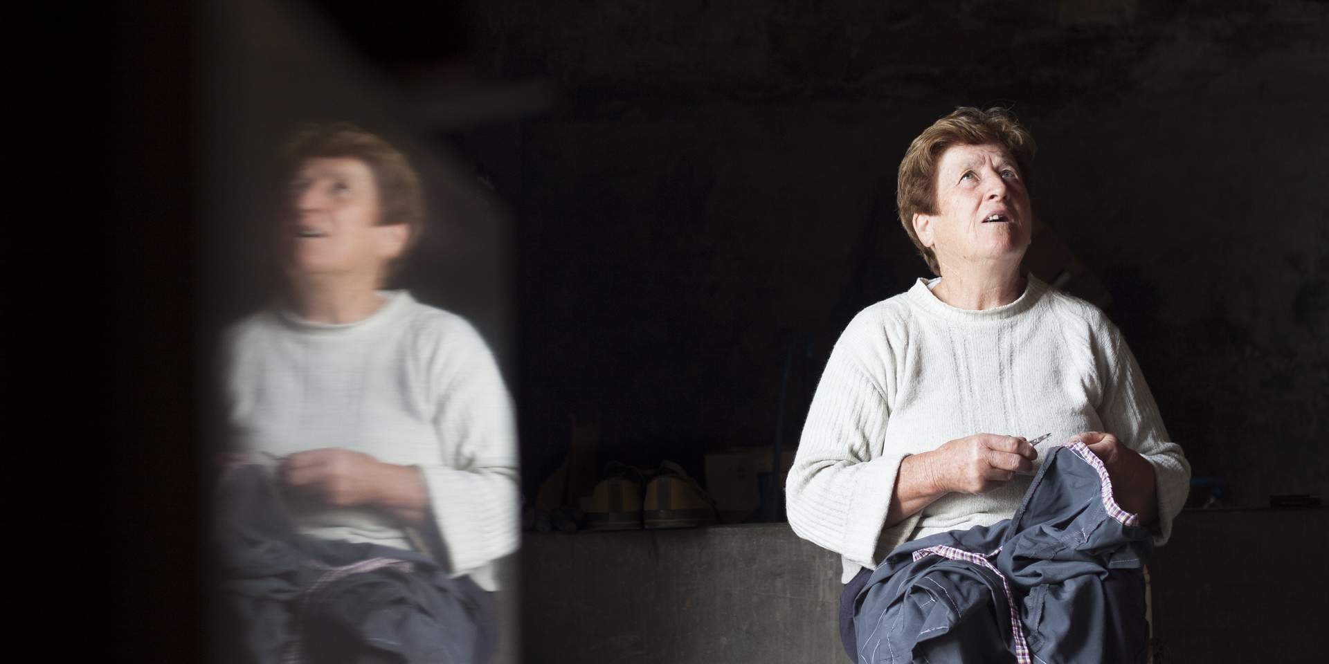 La se&ntilde;ora Consuelo en Berlanga, Bierzo, Espa&ntilde;a. | Foto: Dalia Rodr&iacute;guez